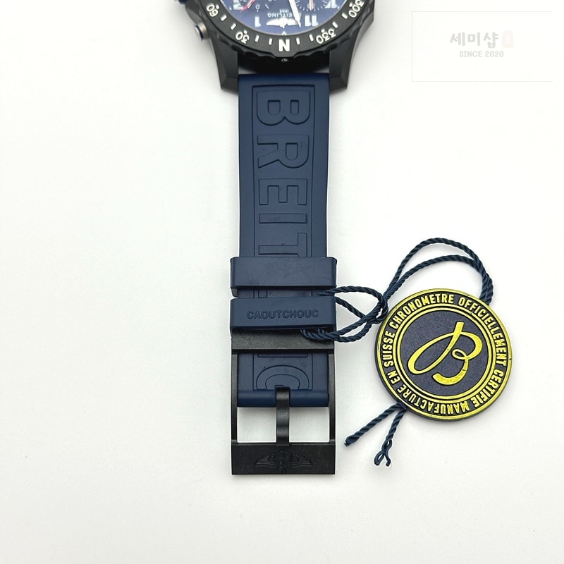 Breitling 무명공장 브라이틀링 인듀어런스 프로 44 쿼츠 DLC블랙앤화이트 Endurance Pro 44mm Wht DLC/RU Black Swiss Qtz 시계 8번 이미지