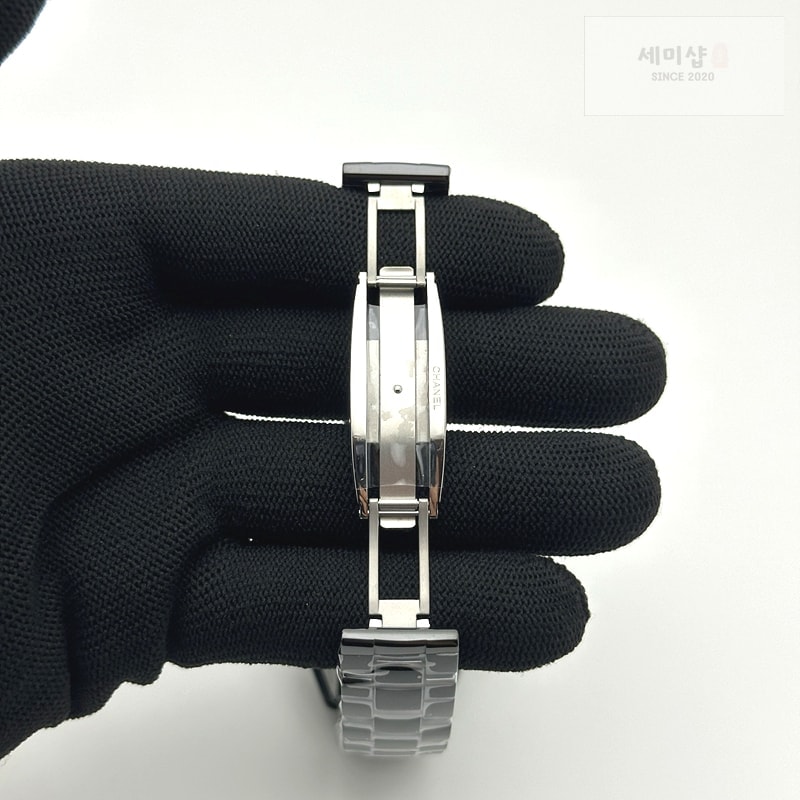 C H A N E L HT공장 샤넬 J12 블랙세라믹 38mm 남성용 세라믹브레이슬릿 솔리드백 XHANEL J-12 38mm Blk CER/CER Blk/Num EAST A2892 KOR EAST공장 시계 7번 이미지