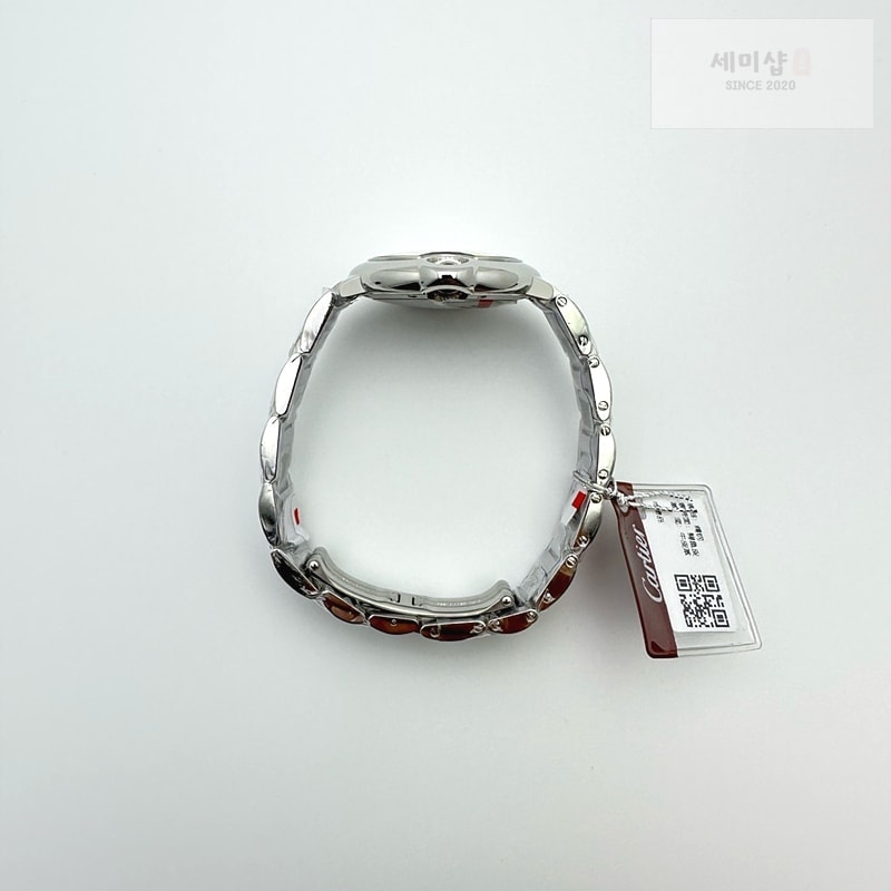 Cartier 3K공장 까르띠에 발롱블루 33 오토메틱 스틸 화이트다이얼 가죽스트랩 Ballon Bleu 33mm SS 3KF 1:1 Best Edition White Dial on Black Leather Strap A076 시계 9번 이미지