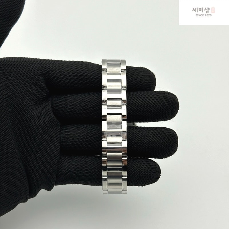 Cartier AF공장 까르띠에 발롱블루 33MM 스틸 핑크다이얼 브레이슬릿 BALLON BLEU 33MM SS PINK TEXTURED DIAL ON SS BRACELET CAL.076 시계 6번 이미지