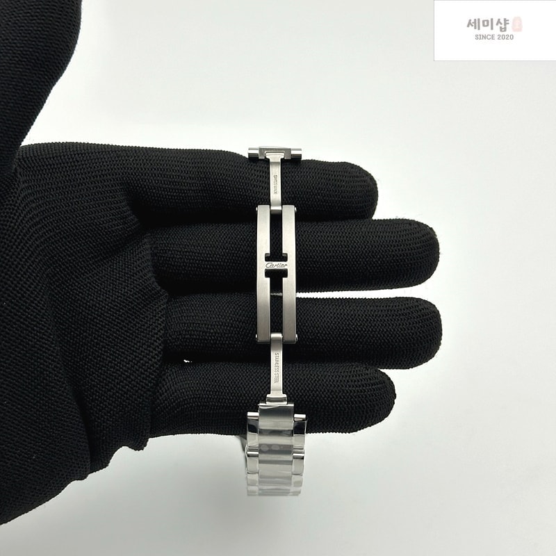 Cartier AF공장 까르띠에 발롱블루 33MM 스틸 핑크다이얼 브레이슬릿 BALLON BLEU 33MM SS PINK TEXTURED DIAL ON SS BRACELET CAL.076 시계 7번 이미지