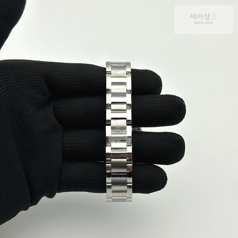 Cartier AF공장 까르띠에 발롱블루 33MM 스틸 핑크다이얼 브레이슬릿 BALLON BLEU 33MM SS PINK TEXTURED DIAL ON SS BRACELET CAL.076 시계 6번 이미지