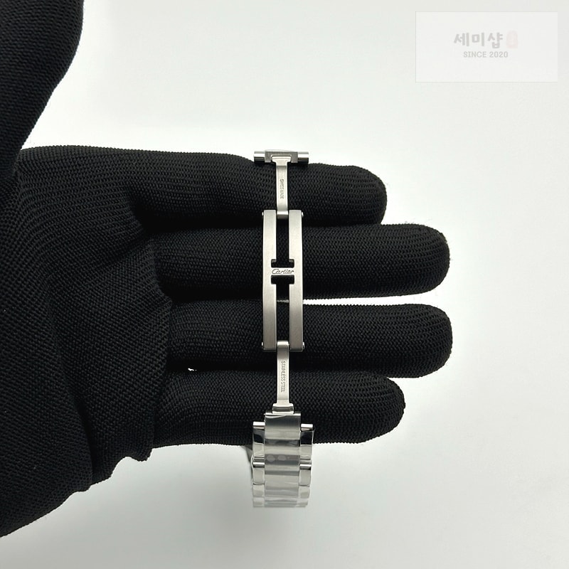 Cartier AF공장 까르띠에 발롱블루 33MM 스틸 핑크다이얼 브레이슬릿 BALLON BLEU 33MM SS PINK TEXTURED DIAL ON SS BRACELET CAL.076 시계 7번 이미지