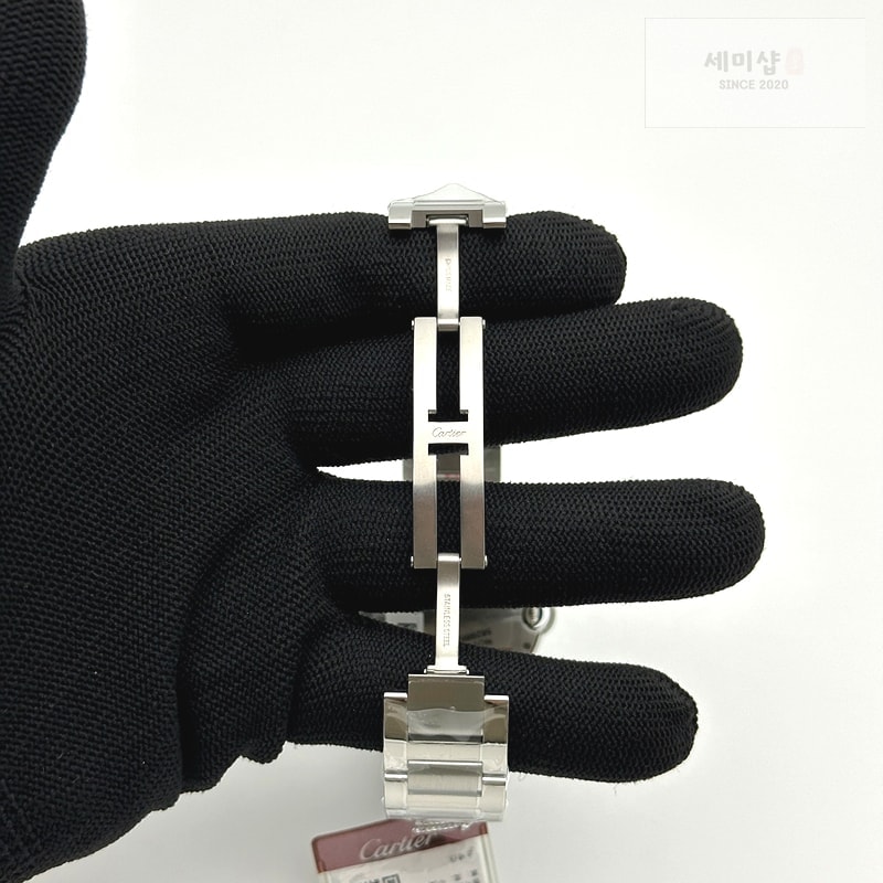 Cartier 3K공장 까르띠에 발롱블루 36 오토메틱 스틸 화이트다이얼 가죽스트랩 Ballon Bleu 36mm SS 3KF 1:1 Best Edition White Dial on Black Leather Strap A076 시계 7번 이미지