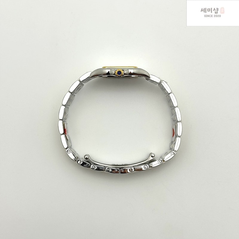 Cartier BV공장 까르띠에 팬더 22 옐로우골드콤비 화이트다이얼 브레이슬릿 Panthère 22mm BVF 1:1 Best Edition SS/YG White Dial on SS/YG Bracelet Ronda Quartz 시계 9번 이미지