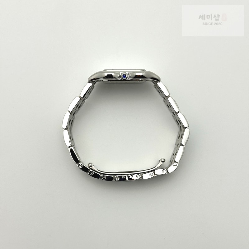 Cartier BV공장 까르띠에 팬더 27 스틸 다이아몬드베젤 화이트다이얼 브레이슬릿 Panthère 27mm BVF 1:1 Best Edition SS White Dial Diamonds Bezel on SS Bracelet Ronda Quartz 시계 8번 이미지