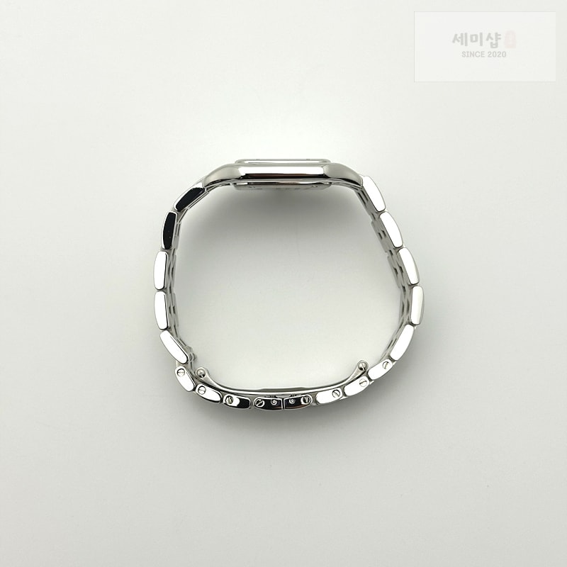 Cartier BV공장 까르띠에 팬더 27 스틸 다이아몬드베젤 화이트다이얼 브레이슬릿 Panthère 27mm BVF 1:1 Best Edition SS White Dial Diamonds Bezel on SS Bracelet Ronda Quartz 시계 9번 이미지