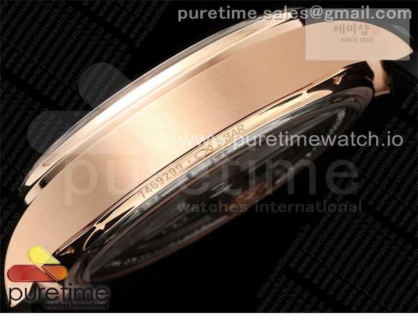 I W C APS공장 IWC 포르투기저 오토메틱 로즈골드금통 블랙다이얼 블랙가죽스트랩 Portugieser Automatic 42mm RG APSF 1_1 Best Edition Black Dial on Black Leather Strap A52010 시계 8번 이미지
