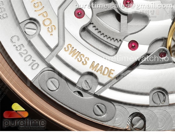 I W C APS공장 IWC 포르투기저 오토메틱 로즈골드금통 블랙다이얼 블랙가죽스트랩 Portugieser Automatic 42mm RG APSF 1_1 Best Edition Black Dial on Black Leather Strap A52010 시계 25번 이미지