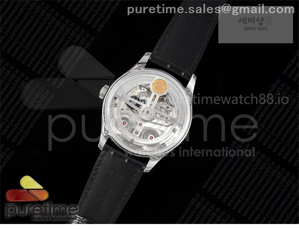 I W C APS공장 IWC 포르투기저 오토메틱 스틸 로즈골드다이얼 블랙가죽스트랩 Portugieser Automatic 42mm SS APSF 1_1 Best Edition RG Dial on Black Leather Strap A52011 시계 15번 이미지