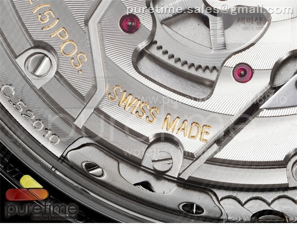 I W C APS공장 IWC 포르투기저 오토메틱 스틸 로즈골드다이얼 블랙가죽스트랩 Portugieser Automatic 42mm SS APSF 1_1 Best Edition RG Dial on Black Leather Strap A52011 시계 20번 이미지