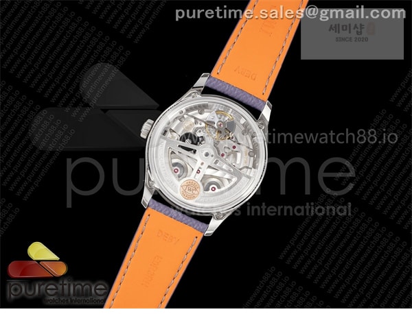I W C APS공장 IWC 포르투기저 오토메틱 스틸 아이스블루다이얼 퍼플가죽스트랩 Portugieser Automatic 42mm SS APSF 1_1 Best Edition Ice Blue Dial on Purple Leather Strap A52011 시계 24번 이미지