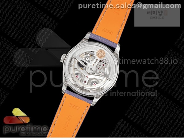 I W C APS공장 IWC 포르투기저 오토메틱 스틸 아이스블루다이얼 퍼플가죽스트랩 Portugieser Automatic 42mm SS APSF 1_1 Best Edition Ice Blue Dial on Purple Leather Strap A52011 시계 10번 이미지