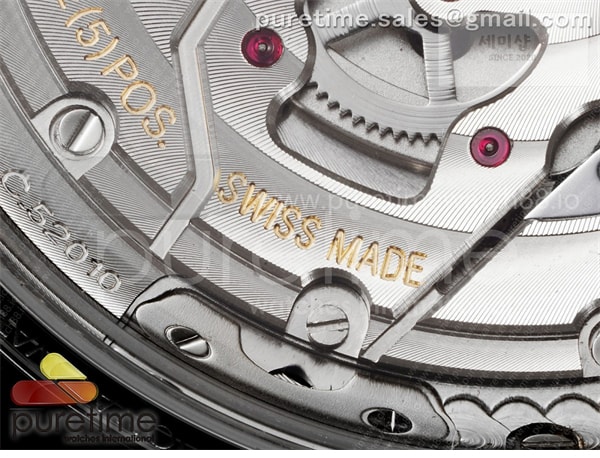 I W C APS공장 IWC 포르투기저 오토메틱 스틸 아이스블루다이얼 퍼플가죽스트랩 Portugieser Automatic 42mm SS APSF 1_1 Best Edition Ice Blue Dial on Purple Leather Strap A52011 시계 14번 이미지
