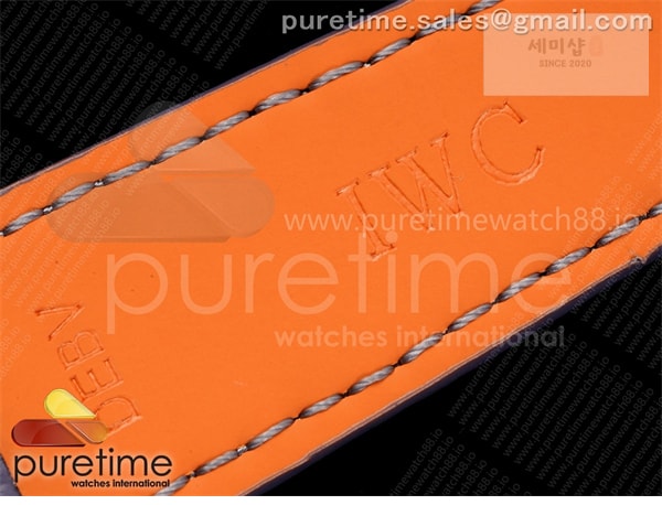 I W C APS공장 IWC 포르투기저 오토메틱 스틸 아이스블루다이얼 퍼플가죽스트랩 Portugieser Automatic 42mm SS APSF 1_1 Best Edition Ice Blue Dial on Purple Leather Strap A52011 시계 17번 이미지