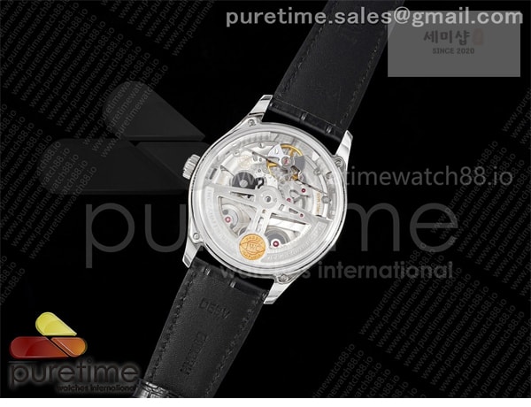 I W C APS공장 IWC 포르투기저 오토메틱 스틸 화이트다이얼 블랙가죽스트랩 Portugieser Automatic 42mm SS APSF 1_1 Best Edition White Dial RG Marker on Black Leather Strap A52011 시계 10번 이미지