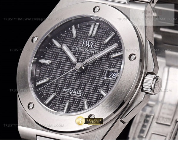 I W C GH공장 IWC 인제니어 블랙다이얼 브레이슬릿 IWC0555B – Ingenieur Auto SS_SS Black GHF MY9015 시계 2번 이미지
