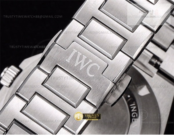 I W C GH공장 IWC 인제니어 블랙다이얼 브레이슬릿 IWC0555B – Ingenieur Auto SS_SS Black GHF MY9015 시계 4번 이미지