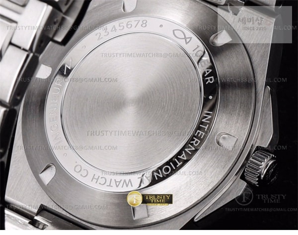 I W C GH공장 IWC 인제니어 블랙다이얼 브레이슬릿 IWC0555B – Ingenieur Auto SS_SS Black GHF MY9015 시계 7번 이미지