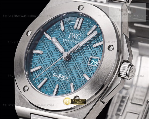 I W C GH공장 IWC 인제니어 아쿠아다이얼 브레이슬릿 IWC0555D – Ingenieur Auto SS_SS A-Grn GHF MY9015 그린 블루 시계 2번 이미지