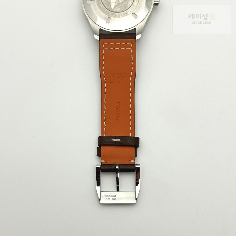 I W C MK공장 IWC 마크18 어린왕자에디션 파일럿가죽스트랩 MARK XVIII LE PETIT PRINCE IW327004 SS BLUE DIAL ON BROWN LEATHER STRAP MIYOTA 9015 시계 9번 이미지