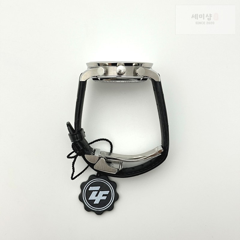 I W C ZF공장 IWC 포르투기저 크로노그래프 150주년 화이트다이얼 Portugieser Chronograph Edition “150 Years” IW371602 White Dial on Black Leather Strap A7750 (Slim Movement) 시계 6번 이미지