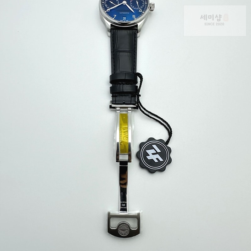 I W C ZF공장 V5 IWC 포르투기저500703 세븐데이즈 부엉이 IWC Portuguese 500703 Seven Days 스틸 블랙 시계 8번 이미지
