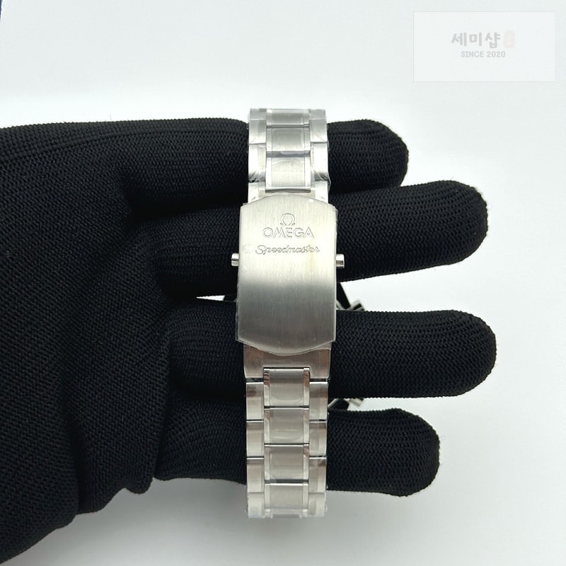 Omega HR공장 오메가 스피드마스터 레이싱 크로노그래프 화이트다이얼 브레이슬릿 Speedmaster Racing Chrono 40mm SS/SS Wht HRF C3330 시계 6번 이미지