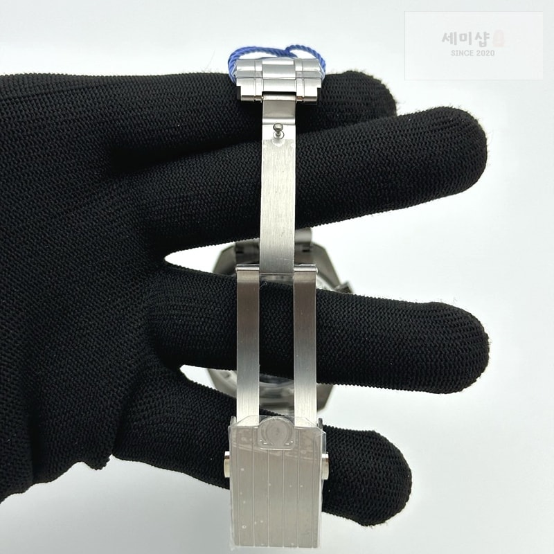 Omega N1공장 오메가 스피드마스터 스누피 스틸 블루앤화이트 페브릭스트랩 Speedmaster Professional "Silver Snoopy Award" 50th Anniversary N1F 1:1 Best Edition A3861 시계 7번 이미지