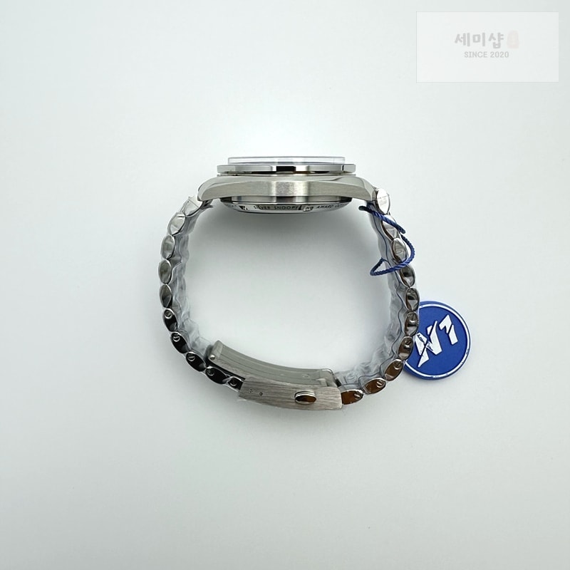 Omega N1공장 오메가 스피드마스터 스누피 스틸 블루앤화이트 페브릭스트랩 Speedmaster Professional "Silver Snoopy Award" 50th Anniversary N1F 1:1 Best Edition A3861 시계 8번 이미지