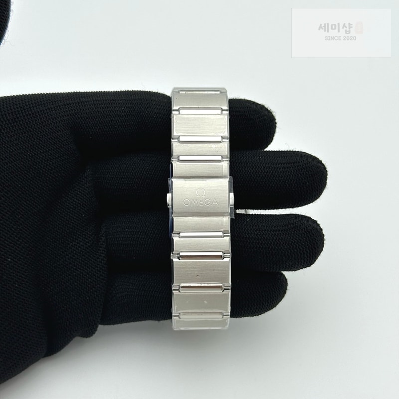 Omega ASW공장 오메가 컨스텔레이션 39 스틸 블랙다이얼 브레이슬릿 Constellation 39mm SS ASWF 1:1 Best Edition Black Dial on SS Bracelet A8800 시계 6번 이미지