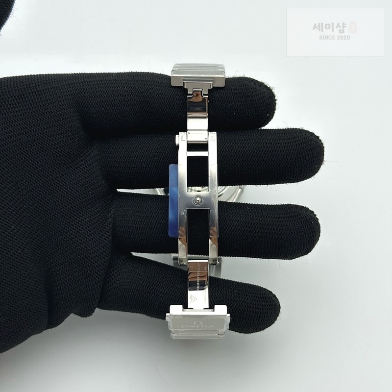 Omega ASW공장 오메가 컨스텔레이션 39 스틸 블랙다이얼 브레이슬릿 Constellation 39mm SS ASWF 1:1 Best Edition Black Dial on SS Bracelet A8800 시계 7번 이미지