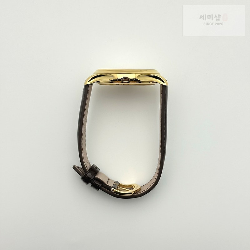 Patek Philippe 3K공장 파텍필립 칼라트라바 5227 옐로우골드금통 아이보리다이얼 플립시스루백 가죽스트랩 Calatrava 5227R SS 3KF 1:1 Best Edition White Dial on Brown Leather Strap A324 Super Clone V2 시계 9번 이미지