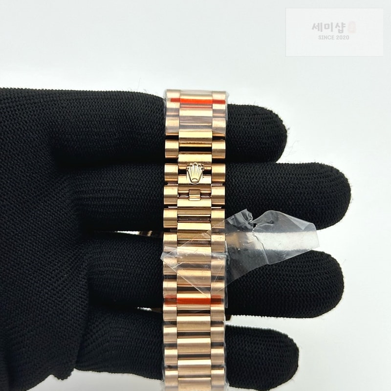 Rolex GM공장 롤렉스 데이데이트 36 로즈골드금통 화이트다이얼 로만인덱스 프레지던트프레이슬릿 2836 DayDate 36mm Pre RG/RG Wht/Rm GMF A2836 시계 8번 이미지
