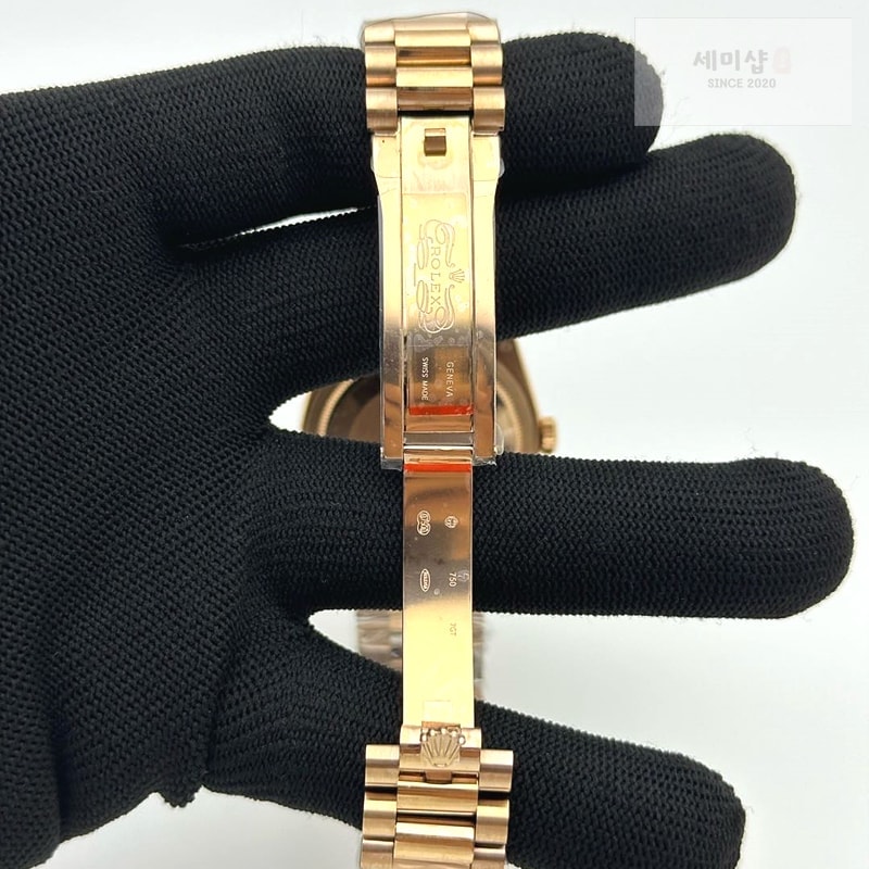 Rolex GM공장 롤렉스 데이데이트 36 로즈골드금통 화이트다이얼 로만인덱스 프레지던트프레이슬릿 2836 DayDate 36mm Pre RG/RG Wht/Rm GMF A2836 시계 9번 이미지