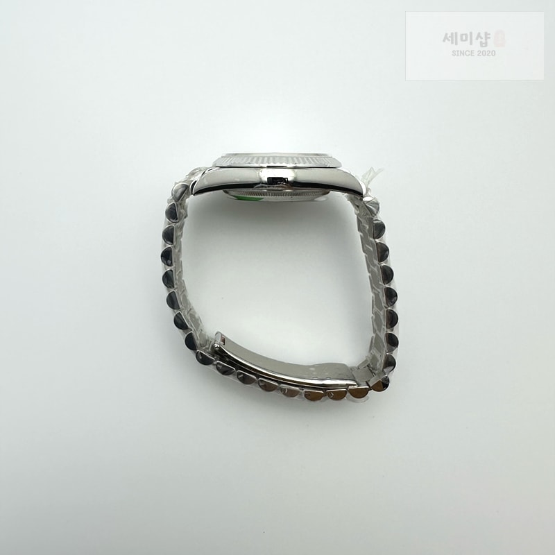 Rolex GM공장 롤렉스 데이데이트 36 실버다이얼 프레지던트브레이슬릿 2836 Day Date 36 128239 GMF 1:1 Best Edition 904L Steel Silver Dial Stick Markers on Bracelet A2836 시계 8번 이미지
