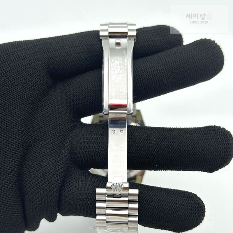 Rolex AR공장 롤렉스 데이데이트 40 스틸 아이스블루다이얼 로만인덱스 프레지던트브레이슬릿 텅스텐 Day Date 40 SS 228236 ARF 1:1 Best Edition Ice Blue Roman Dial on President Bracelet VR3255 (Gain Weight) 시계 7번 이미지
