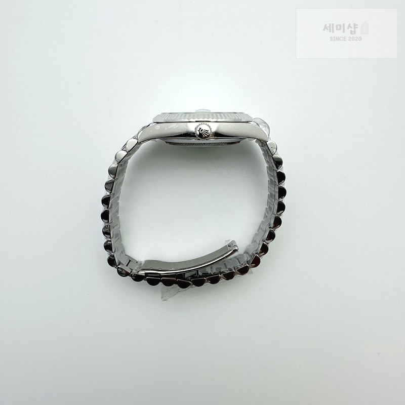 Rolex AR공장 롤렉스 데이데이트 40 스틸 아이스블루다이얼 로만인덱스 프레지던트브레이슬릿 텅스텐 Day Date 40 SS 228236 ARF 1:1 Best Edition Ice Blue Roman Dial on President Bracelet VR3255 (Gain Weight) 시계 9번 이미지