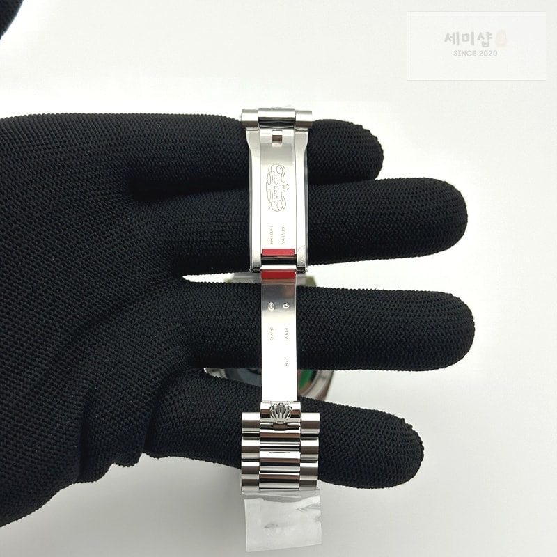 Rolex AR공장 롤렉스 데이데이트 40 스틸 화이트다이얼 로만인덱스 프레지던트브레이슬릿 텅스텐 Day Date 40 SS 228236 ARF 1:1 Best Edition White Roman Dial on President Bracelet VR3255 (Gain Weight) 시계 7번 이미지