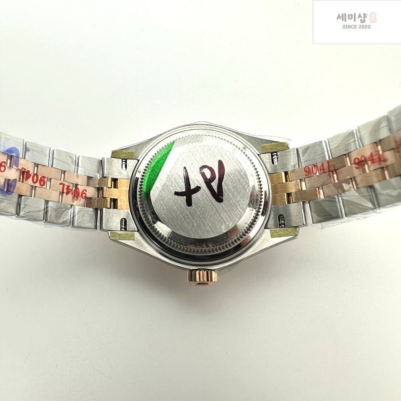 Rolex GM공장 롤렉스 레이디 데이저스트 28 로즈골드콤비 실버다이얼 바인덱스 주빌레브레이슬릿 DJ Ladies 28mm Jub Flt 904L RG/SS S-Wht/Stk GMF A2671 시계 10번 이미지