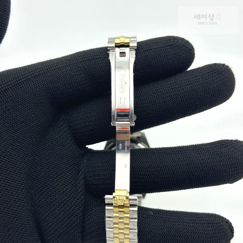 Rolex GM공장 롤렉스 레이디 데이저스트 28 옐로우골드콤비 샴페인다이얼 다이아몬드인덱스 주빌레브레이슬릿 DJ Ladies 28mm Jub Flt 904L YG/SS Gold/SDia GMF A2671 시계 7번 이미지