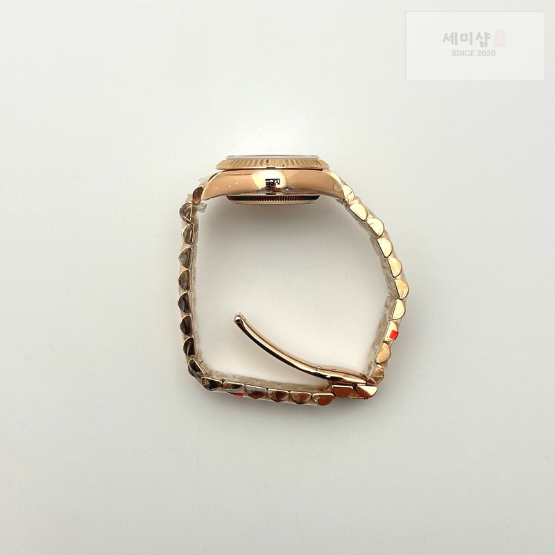 Rolex SY공장 롤렉스 레이디 데이저스트28 로즈골드금장 다이아베젤 실버다이얼 다이아인덱스 프레지던트브레이슬릿 시계 8번 이미지