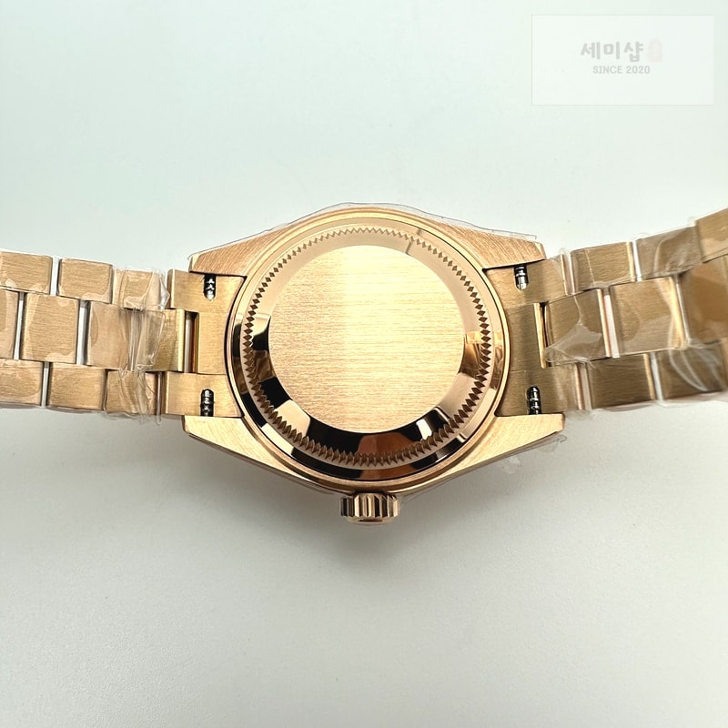 Rolex SY공장 롤렉스 레이디 데이저스트28 로즈골드금장 다이아베젤 실버다이얼 다이아인덱스 프레지던트브레이슬릿 시계 10번 이미지