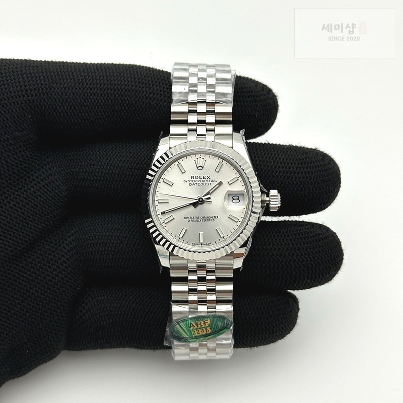 Rolex AR공장 롤렉스 레이디 데이저스트 31 스틸 실버다이얼 텐포인트 쥬빌레브레이슬릿 10p 시계 1번 이미지