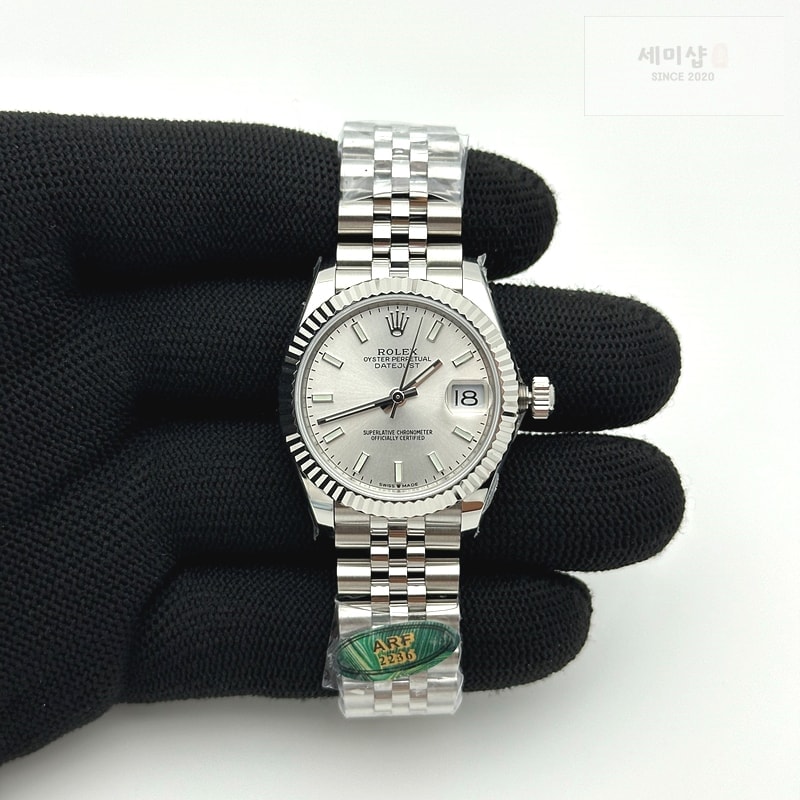 Rolex AR공장 롤렉스 레이디 데이저스트 31 스틸 실버다이얼 텐포인트 쥬빌레브레이슬릿 10p 시계 2번 이미지