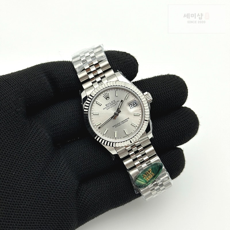 Rolex AR공장 롤렉스 레이디 데이저스트 31 스틸 실버다이얼 텐포인트 쥬빌레브레이슬릿 10p 시계 4번 이미지