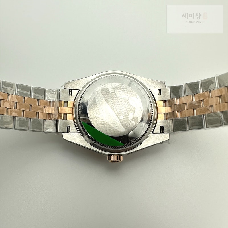 Rolex WF공장 롤렉스 레이디 데이저스트 31 로즈골드콤비 실버다이얼 10P 플루티드베젤 쥬빌레브레이슬릿 시계 10번 이미지