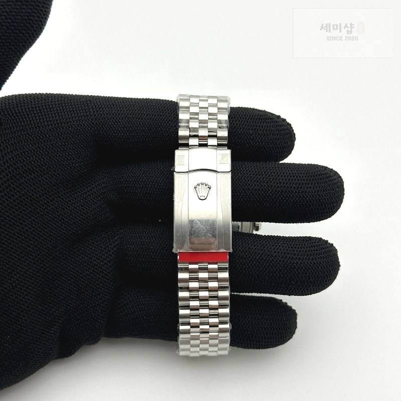 Rolex CLEAN공장 롤렉스 데이저스트 41 스틸 블루다이얼 텐포인트인덱스 플루티드베젤 쥬빌레브레이슬릿 DateJust 41mm 126334 904L SS Clean Plus 1:1 Best Edition Blue Dial Diamond Marker On Jubilee Bracelet DD3235 클린 플러스 시계 6번 이미지