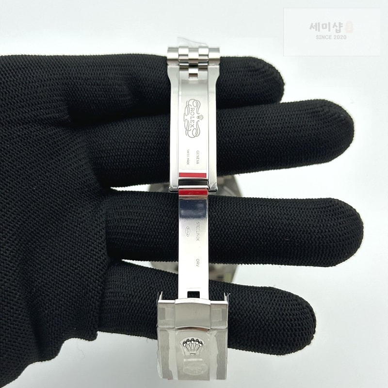 Rolex [26.01 UP] CLEAN공장 롤렉스 데이저스트 41 스틸 윔블던 슬레이트로만 그레이다이얼 쥬빌레브레이슬릿 DateJust 41mm 126334 904L SS Clean Plus 1:1 Best Edition Gray Dial Green Roman Marker On Jubilee Bracelet DD3235 클린 플러스 시계 7번 이미지