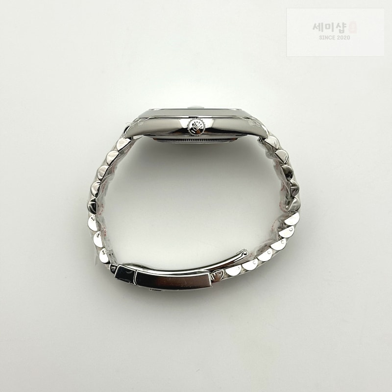 Rolex VS공장 롤렉스 데이저스트 41 스틸 그레이다이얼 돔베젤 쥬빌레브레이슬릿 다크로듐 DateJust 41 126330 904L SS VSF 1:1 Best Edition Gray Dial on Jubilee Bracelet VS3235 시계 9번 이미지